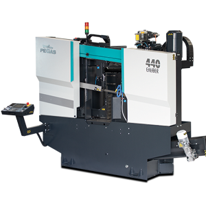 Highly-efficient double-column band saw machines, 440 CALIBER X-CNC